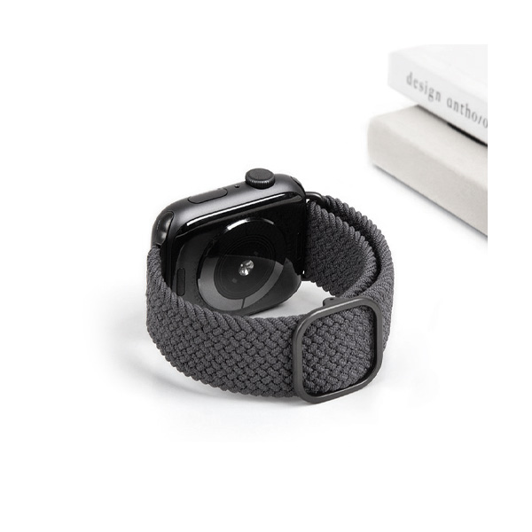 بند یونیک مدل Aspen مناسب برای اپل واچ 42/44/45/49 میلی‌متری Uniq Aspen Strap Gray - Apple Watch 45mm